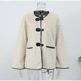 Chic Women's Thermal Lamb Wool Coats