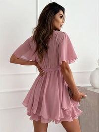 Summer Casual Party Dresses Sexy V-neck