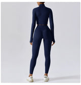 Women's Long Sleeve Top Zipper Jacket