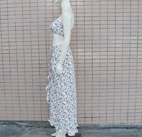 Sleeveless Shirt Tops 2 Piece Set