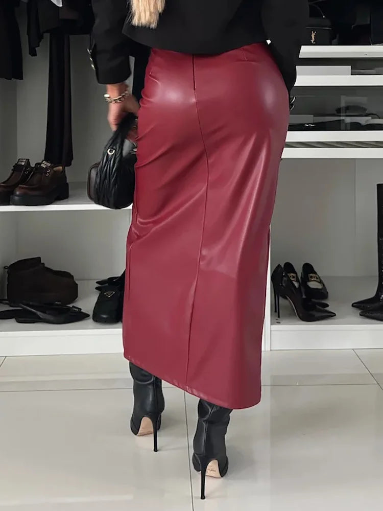 Women Autumn All Match Pencil Skirts