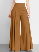 Womens High Waist Wide Leg Pants