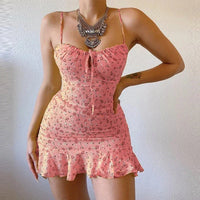 Floral Camisole Dress Summer Comfortable Skirt
