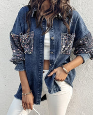 Shacket Jackets for Women Flip Collar