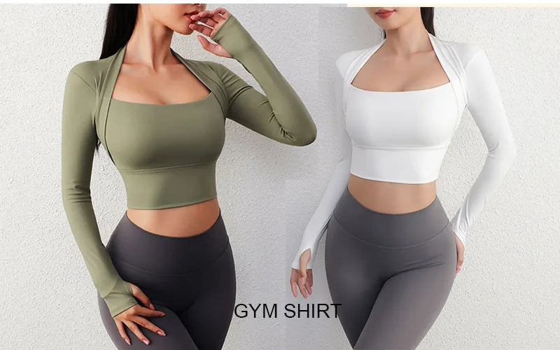 Women Full Zip-up Yoga Top Workout Running Jackets