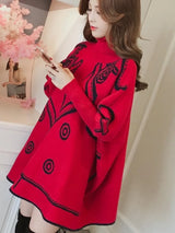 Oversized Autumn Pullover Knitted Tops