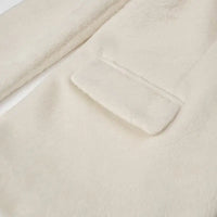 Streetwear Long Hairy Shaggy Blazer Coats