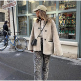 Chic Women's Thermal Lamb Wool Coats