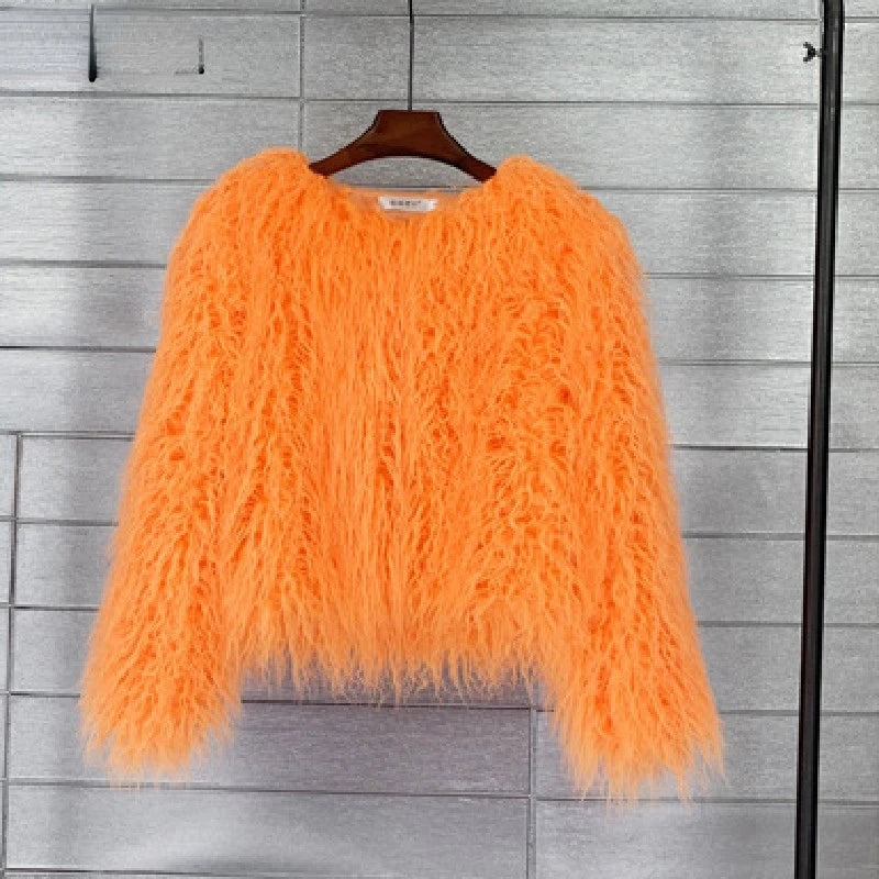 Winter Warm Women Faux Fur Coat