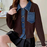 Autumn Outerwear's Female Jeans Coat
