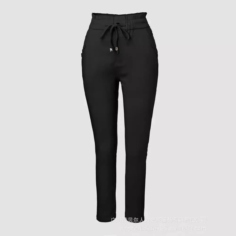 Fleece Lined Thermal Joggers with 2 Pockets