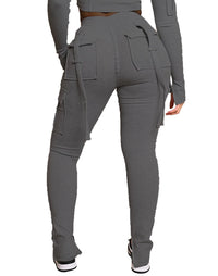 Sexy cargo pants outfit for women