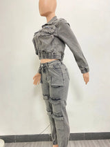 Long Sleeve Women Tracksuit Zipper