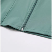 Women's Long Sleeve Top Zipper Jacket