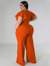 Women Plus Size Women Print Jumpsuit