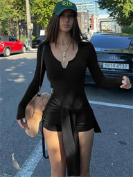 Tossy Sexy Bandage 2 Piece-Set Skirt