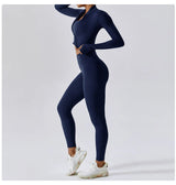 Women's Long Sleeve Top Zipper Jacket