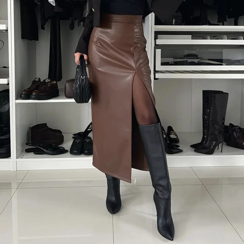 Women Autumn All Match Pencil Skirts