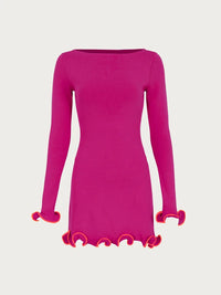 Tossy Fashion Women's Knit Mini Dress