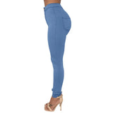 Slim-fit yoga leggings back view