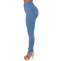 Slim-fit yoga leggings back view
