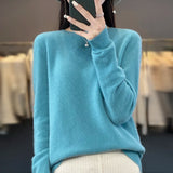 Soft knit pullover with long sleeves