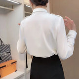 Trendy collar shirt with buttons