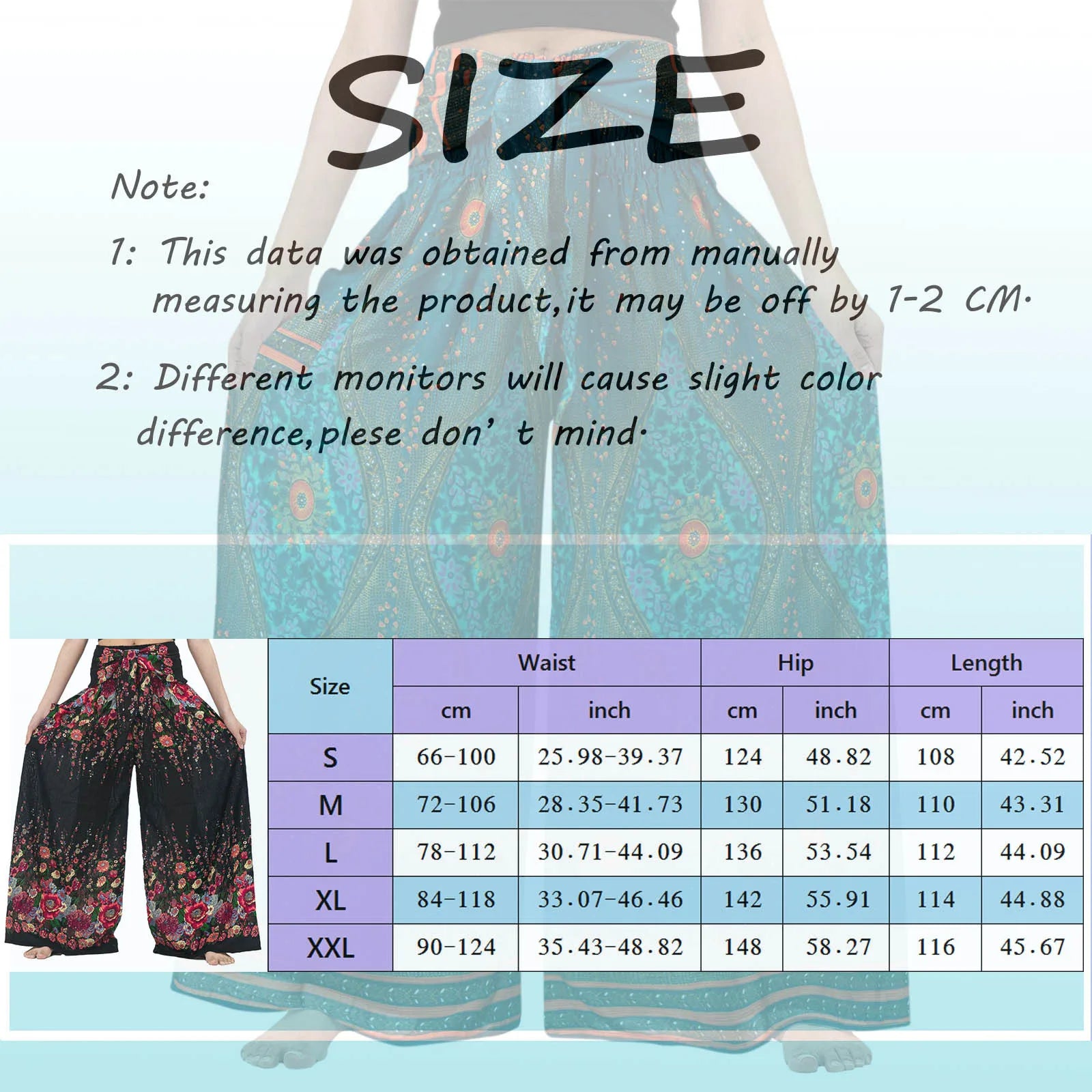 Wide-leg summer pants lightweight chiffon

Wide-leg summer pants lightweight chiffo

