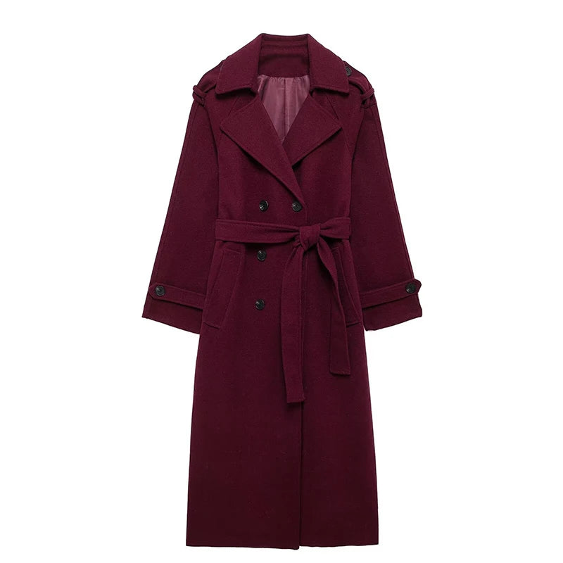 Women's classic vintage winter fashion