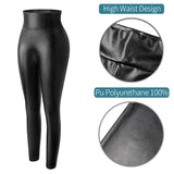 Women’s fashion leather leggings