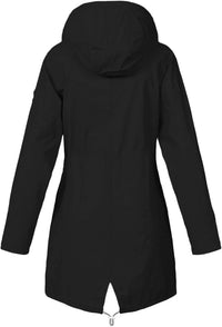 Rain Jackets for Women Waterproof Lightweight plus Size Hooded Windbreaker Oversized Hoodie with Pockets for Outdoor