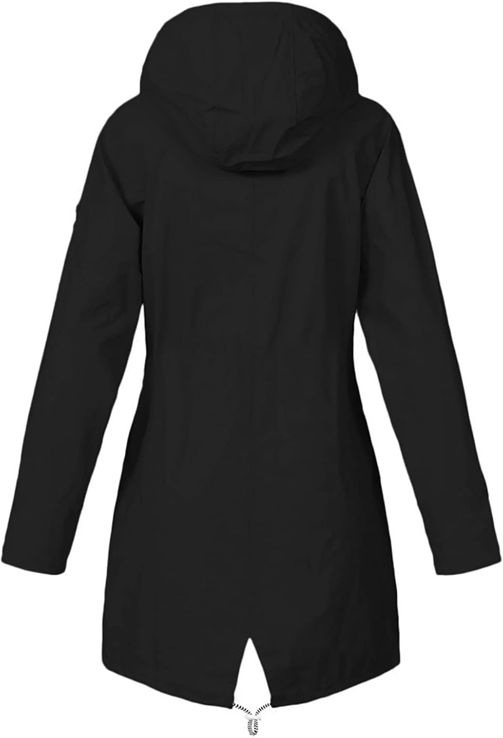 Rain Jackets for Women Waterproof Lightweight plus Size Hooded Windbreaker Oversized Hoodie with Pockets for Outdoor