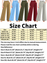 Pants for Women High Waist Straight Leg Pant Business Office Wide Leg Trousers Casual Loose Flare Bell Bottoms Gray Pull on Pants with Pocket Clothes Size XXL